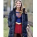 Kara Danvers Supergirl Puffer Coat